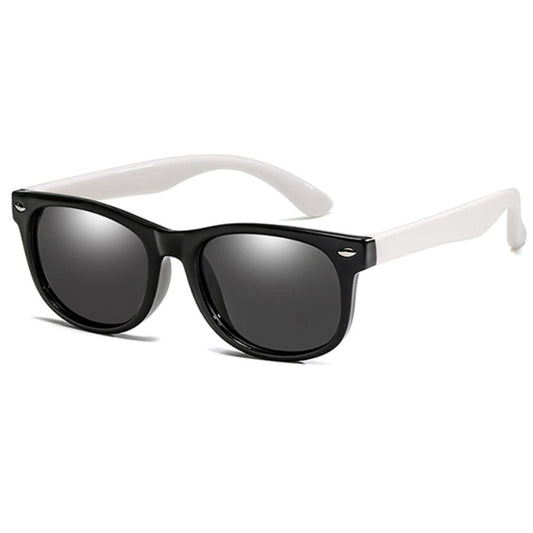 Black & White Bendable Flexible Kids Polarized Sunglasses - Jelly Specs warblade-new-kids-polarized-sunglasses-tr90-boys-girls-sun-glasses-silicone-safety-glasses-gift-for-children-baby-uv400