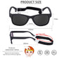Baby Sunglasses:Trendy Green-Framed Sunglasses with Blue Mirrored Lenses, Adjustable Strap, Ideal for 0-24 Months