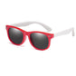 Red & White Bendable Flexible Kids Polarized Sunglasses - Jelly Specs warblade-new-kids-polarized-sunglasses-tr90-boys-girls-sun-glasses-silicone-safety-glasses-gift-for-children-baby-uv400-e
